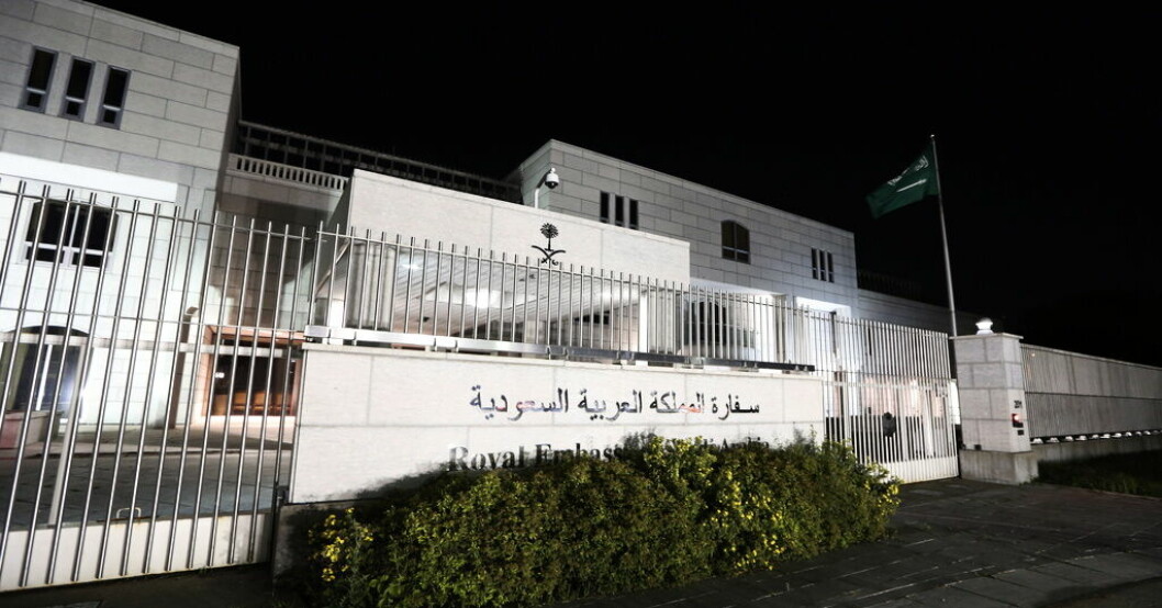 Saudiarabiens ambassad i Kanadas huvudstad Ottawa. Arkivbild. Kanada och Saudiarabien återupptar relationen