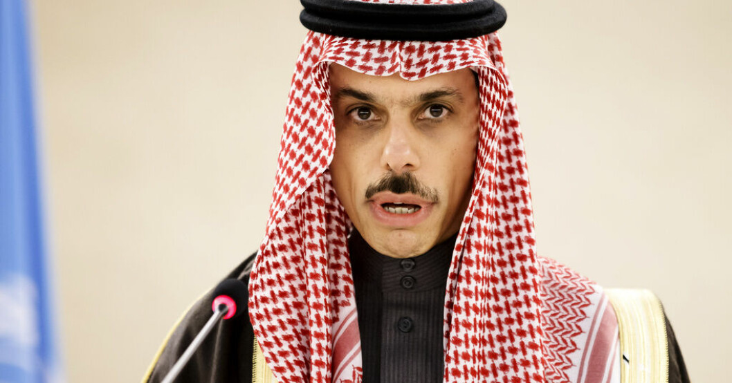 Saudiarabiens utrikesminister Prins Faisal bin Farhan besöker i dag Syrien, uppger Syriens informationsdepartement. Arkivbild. Saudiarabiens utrikesminister besöker Syrien