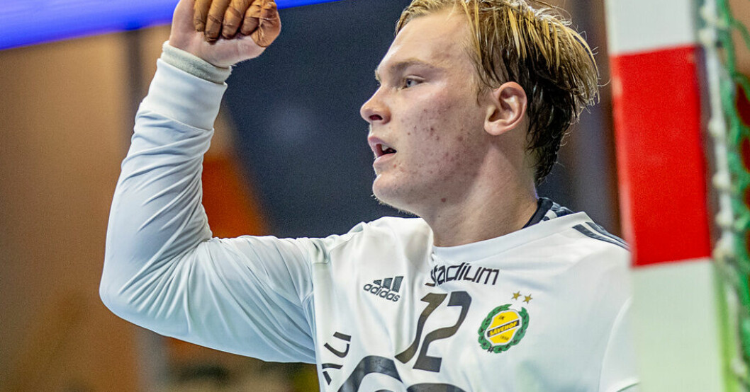 Sävehofs målvakt Simon Möller. Arkivbild. Stjärnmålvakten: "Grät i 40 minuter"