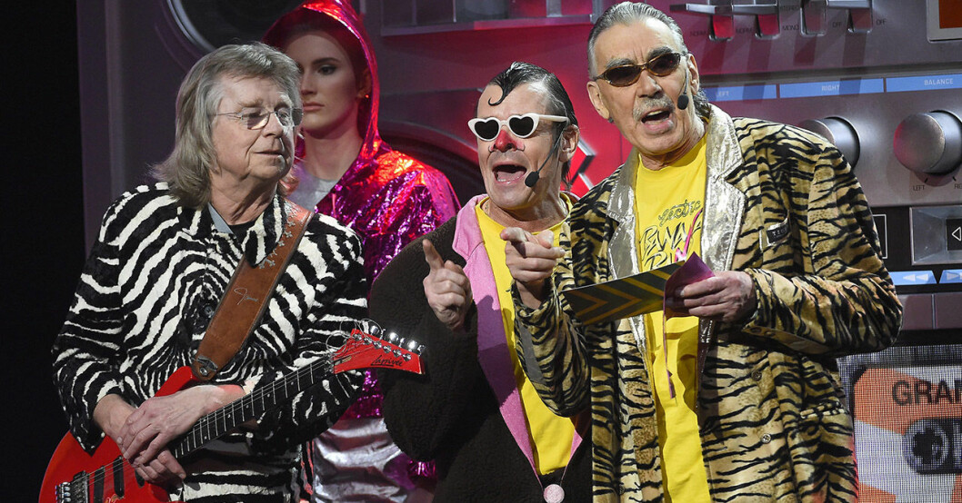 Janne Schaffer, Klasse Möllberg och Lasse i Electric banana band. Janne Schaffer, Klasse Möllberg och Lasse i Electric banana band.