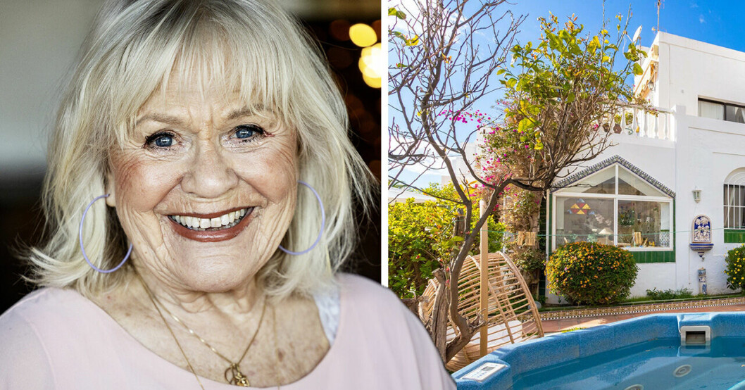 Christina Schollin och Hans Wahlgren har sålt huset i Spanien