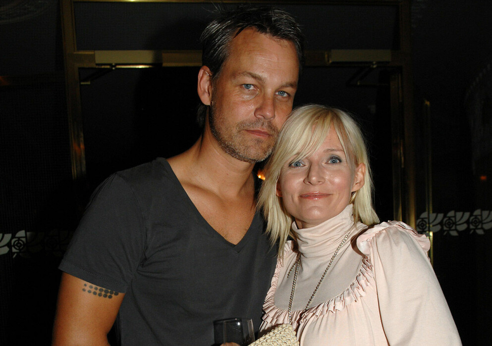 Henrik Schyffert med ex-frun Bea Uusma 2007.