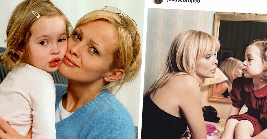 Julia och Izabella Scorupco.