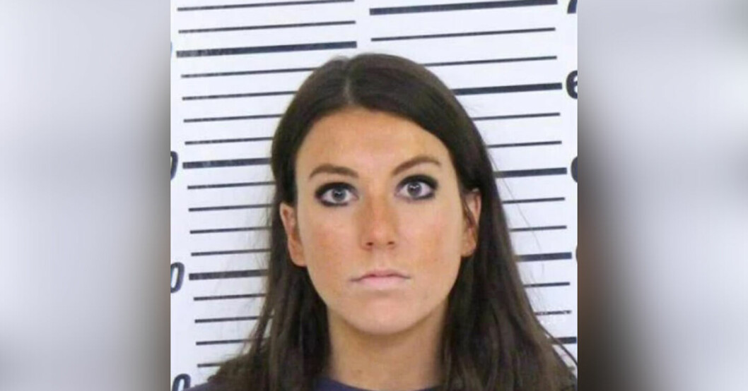 Madison Russo hos polisen.