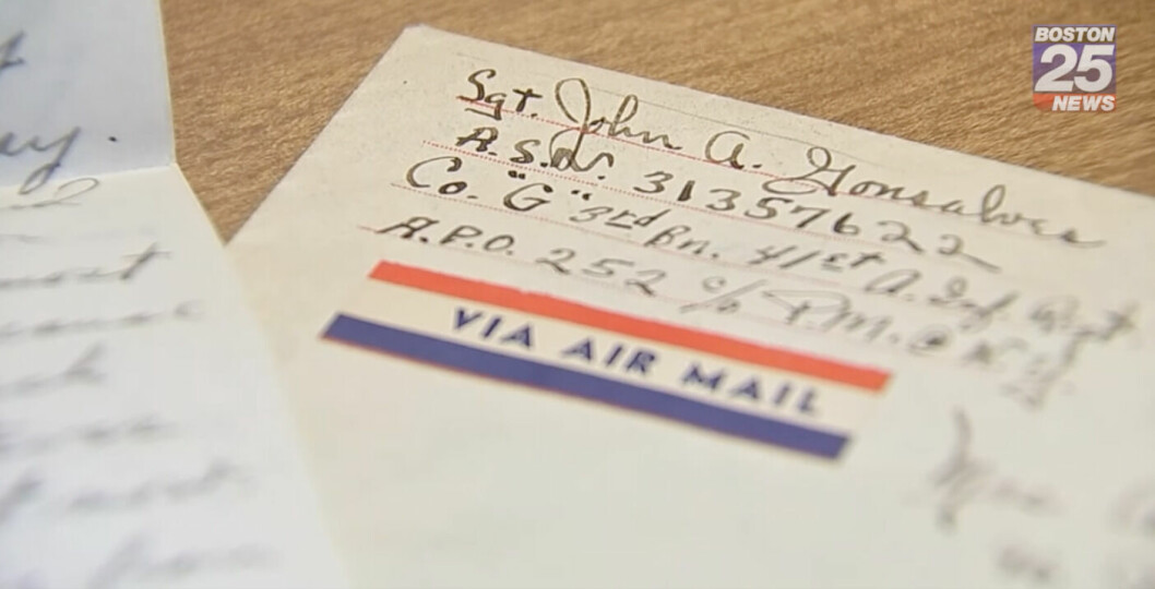 Brevet var borttappat i 77 år.