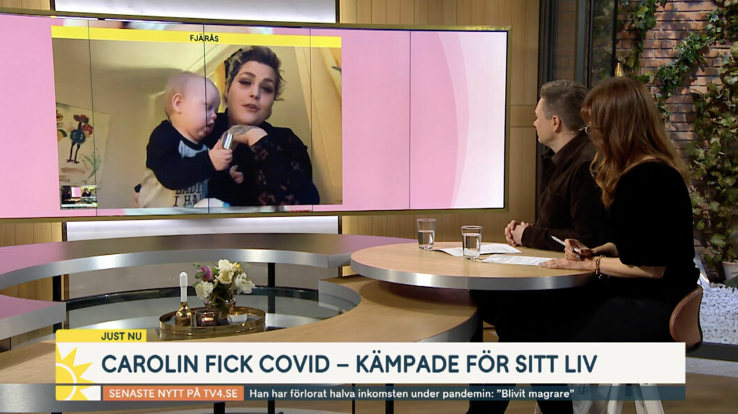 Carolin uppmanar alla att vaccinera sig – gravida, eller inte.
