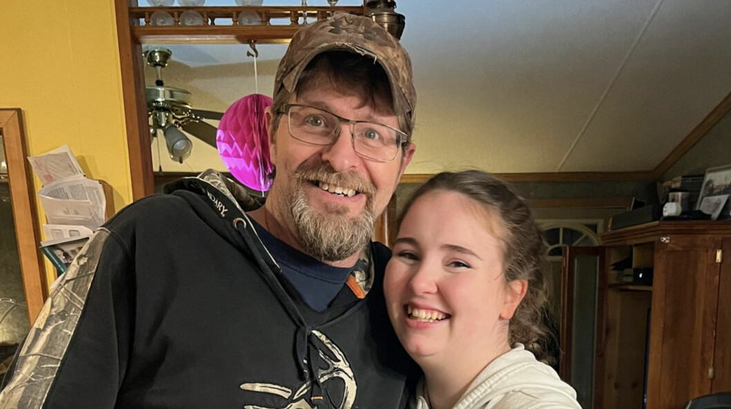 Rick, 50 år tillsammans med sin fru Elize, 22. Tillsammans har de två barn, Aaron och Rowan.