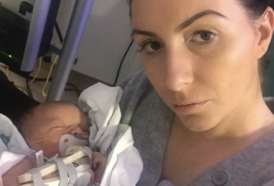 Mamma Becky förlorade sin lilla dotter Dottie – två veckor efter sin förlossning.