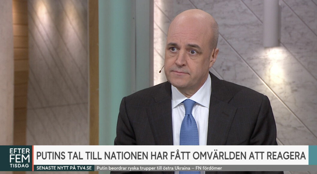 Fredrik Reinfeldt svarar på hur det var att träffa Putin.