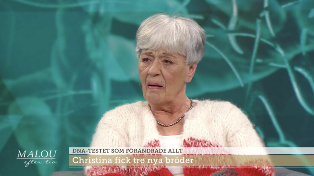 Under 60 år visste inte Christina vem hennes pappa var. Tills en dag när hon gjorde ett DNA-test.