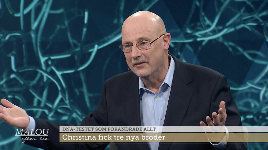 Jan Kotschack berättar om sin pappa Jack, som visade sig vara Christines pappa också.