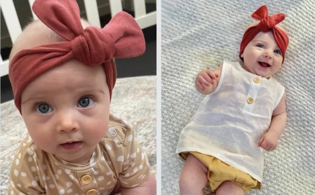 Mia, 5 månader, dog tragiskt när mamma Simone föll med henne i en bärsele.