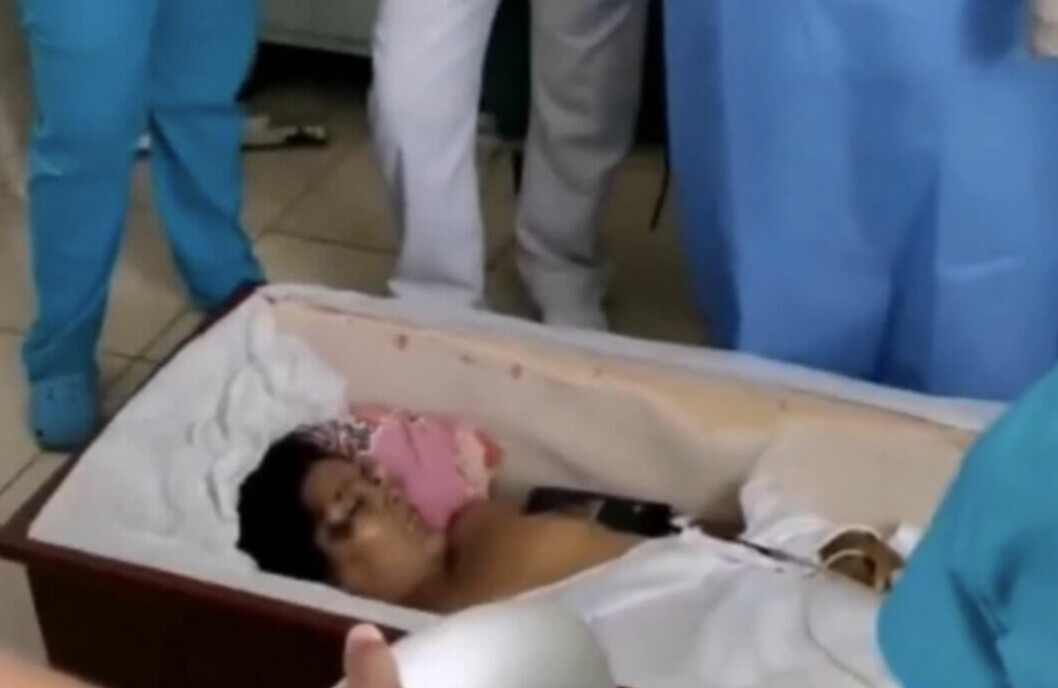 Rosa Isabel Cespedes Callaca i sin kista.