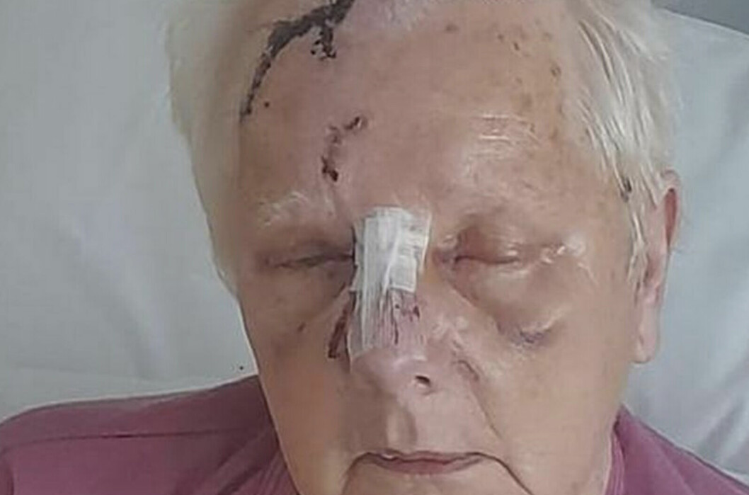 ”Skrek för full hals”, berättar 75-åringen.