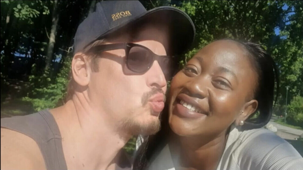 Patrik och Mariama.