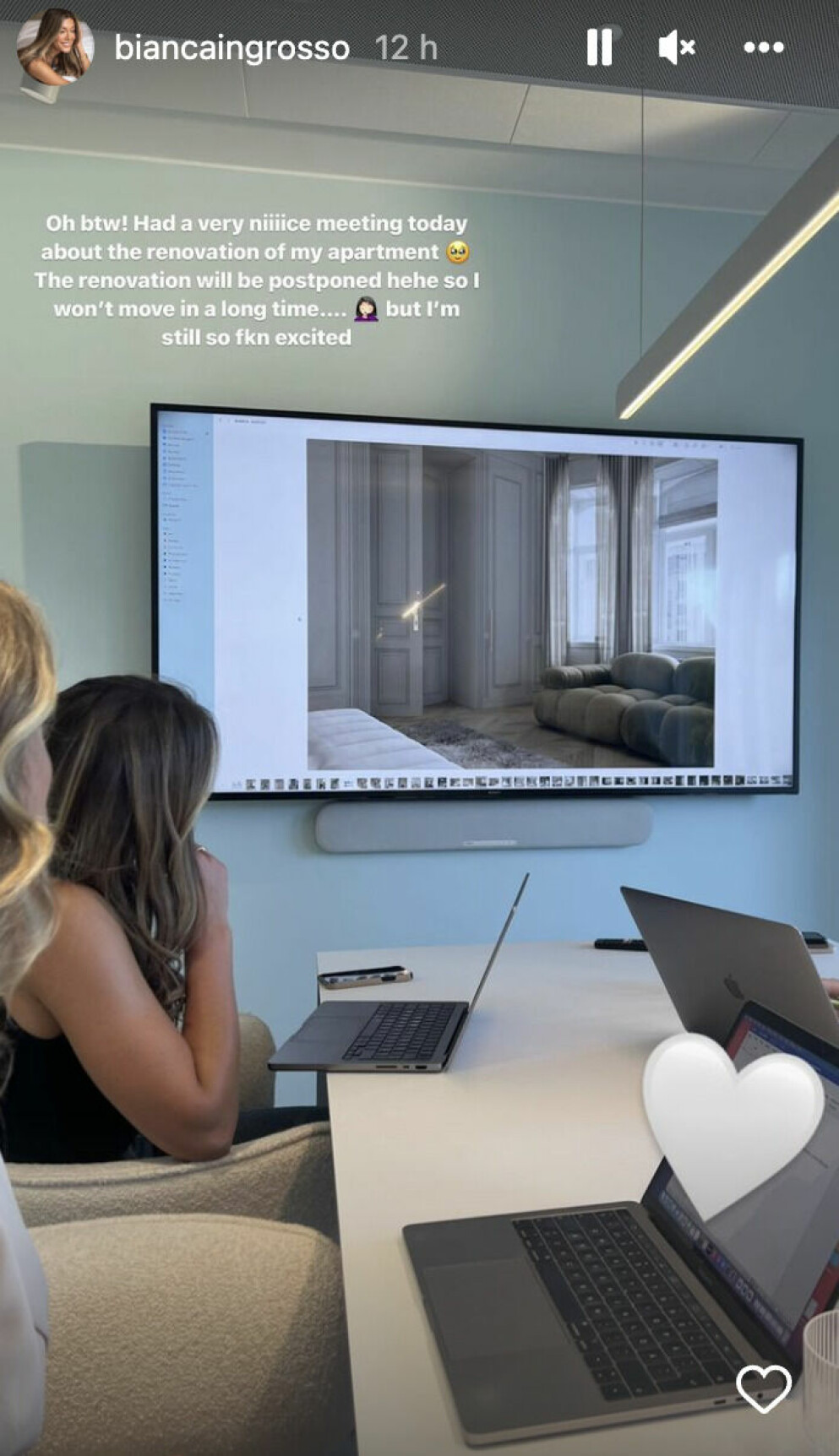 Biancas renovering kommer att skjutas upp. Bianca Ingrosso