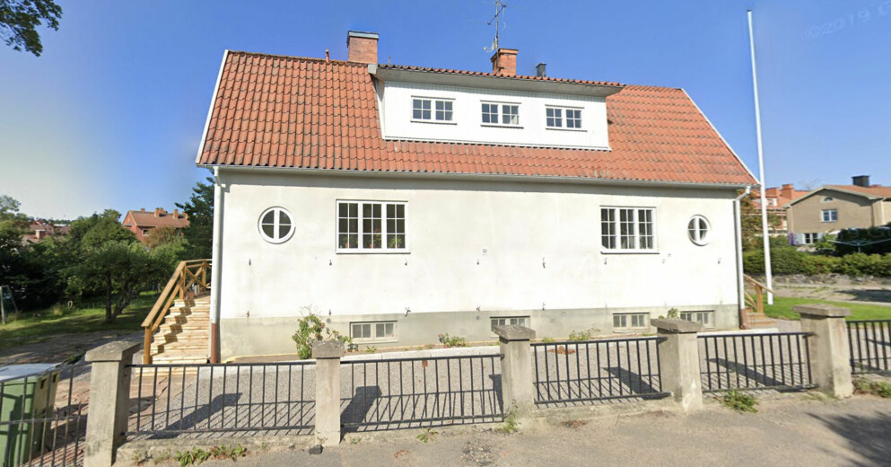 Här bor Ulf Kristersson.