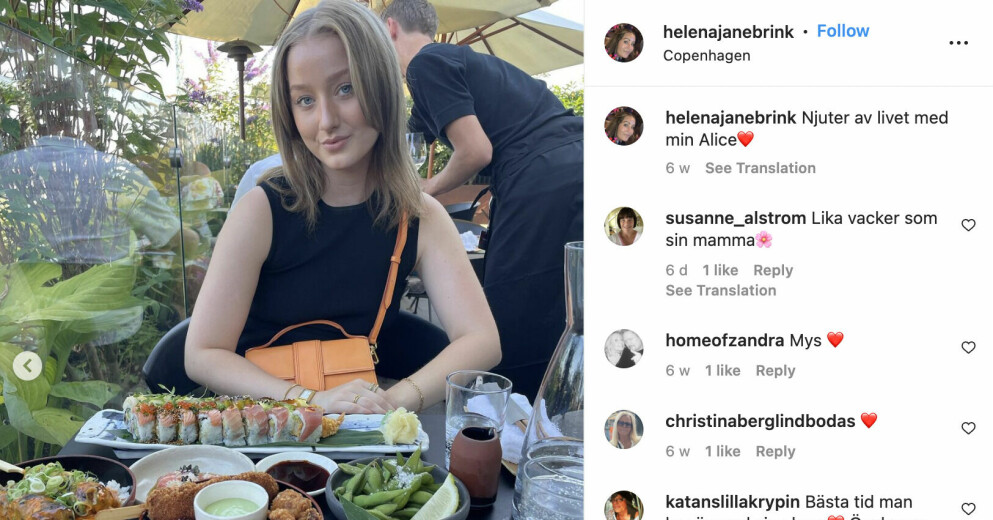 Tycker du också att Alice och Helena är lika? ALICE JANEBRINK