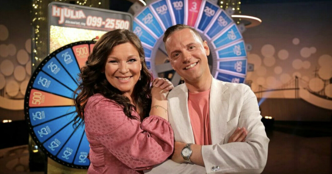 Lotta och Stefan vid 30-årsjubileumet. LOTTA ENGBERG, STEFAN ODELBERG
