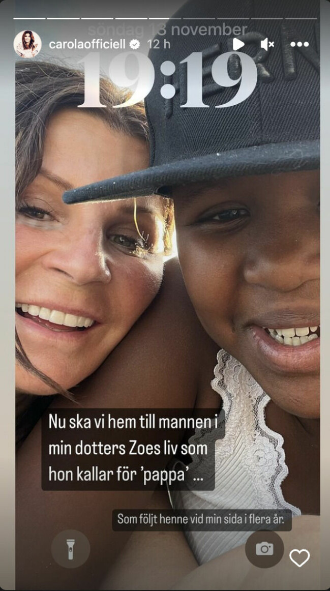 <i class="">Carola med sin dotter Zoe.</i> Carola och dottern Zoe