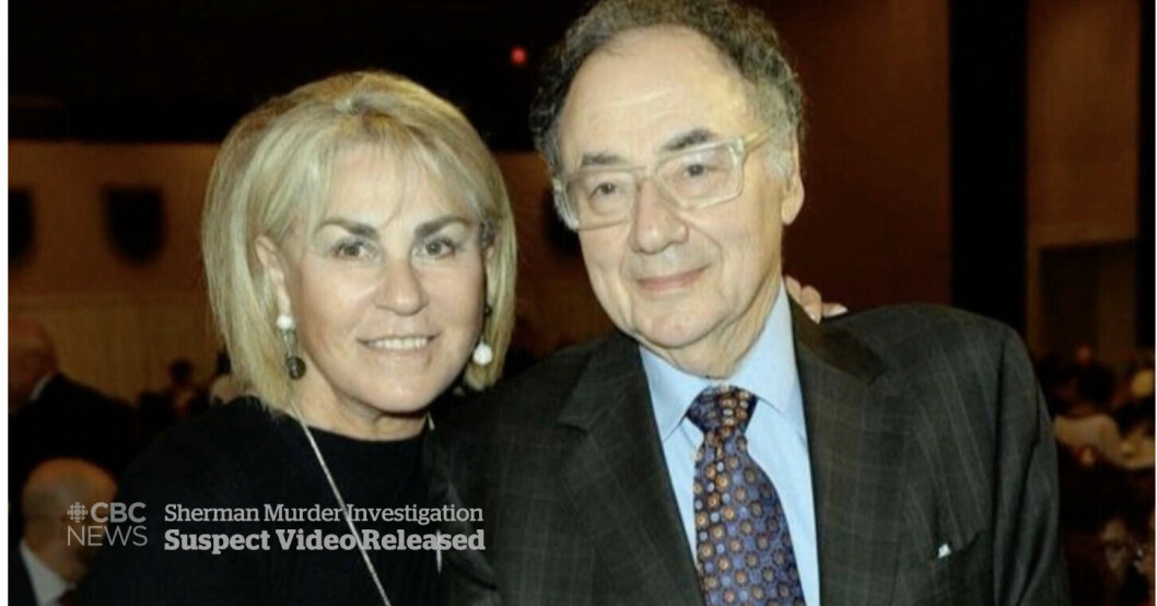 Paret var kända som Kanadas rikaste par. Honey och Barry Sherman.