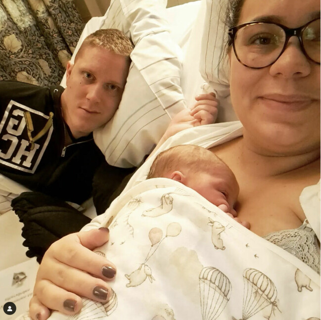 Skärmdump från Instagram.