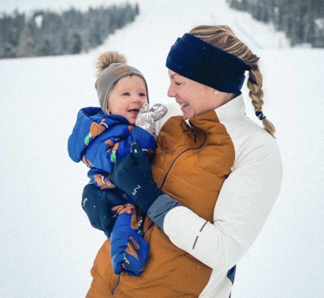 Emma Igelström och partnern Adam Kjellström trodde inte att de skulle kunna få barn på naturlig väg efter Emmas operationer och på grund av hennes ålder. Emma Igelström och sonen Louie.