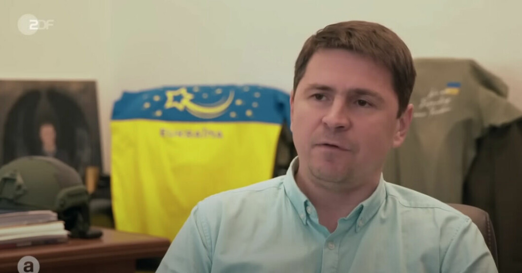 President Zelenskyjs rådgivare Mychajlo Podoljak. President Zelenskyjs rådgivare Mychajlo Podoljak.