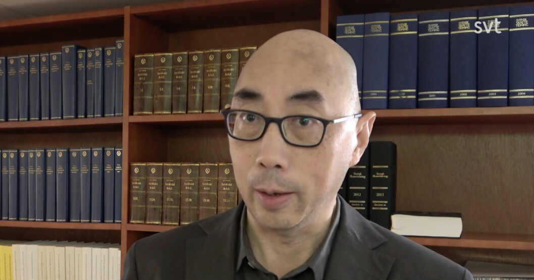 Christoffer Wong, lektor i straffrätt på Lunds universitet. Christoffer Wong, lektor i straffrätt på Lunds universitet.