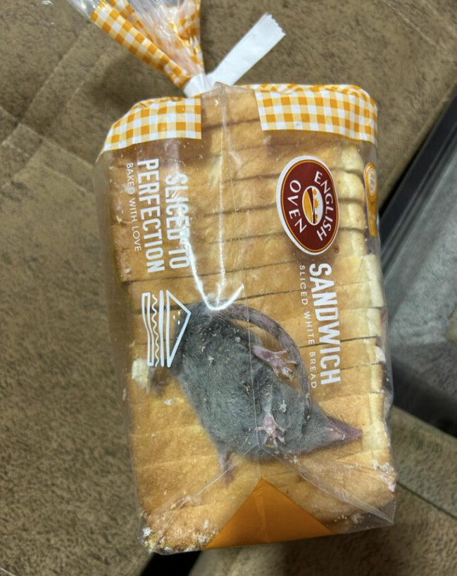 Brödpaketet med råttan i.