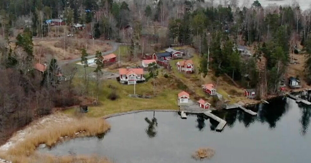 Blidö i Stockholms skärgård där skolkoncernen Raoul Wallenbergsskolorna har köpt tomter.