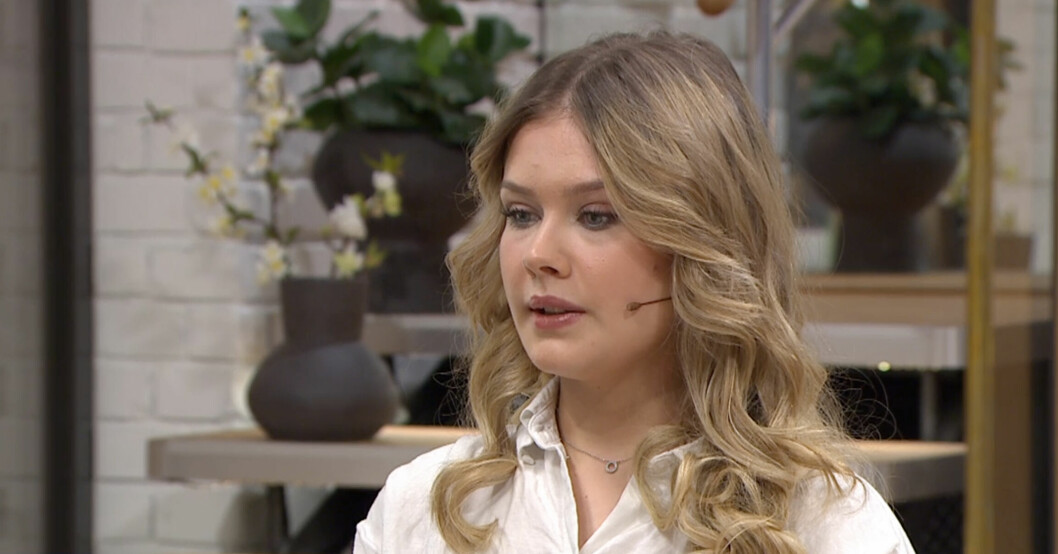 Vilda Bårman i Nyhetsmorgon i TV4.
