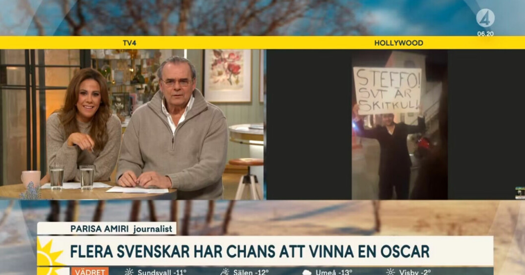 SVT-profilen ger tillbaka.