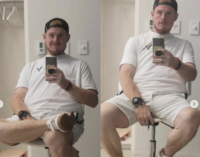 Casey tycker fortfarande att det är svårt att ta åt sig av komplimanger. Casey King.