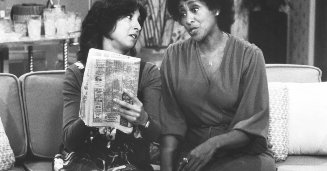 Roseanna Christiansen bredvid Marla Gibbs i tv-serien The Jeffersons. Roseanna Christiansen bredvid Marla Gibbs i tv-serien The Jeffersons.