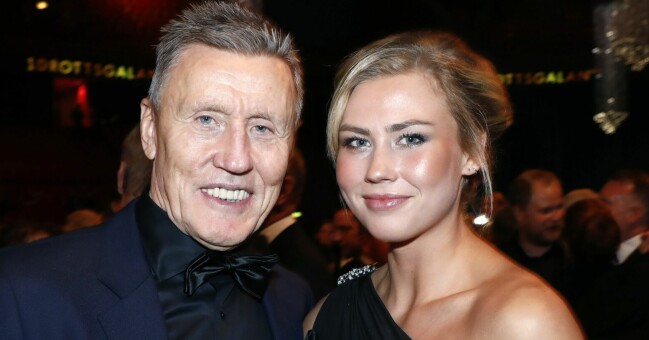 Bianca och Börje Salming på FriidrottareIdrottsgalan 2019.