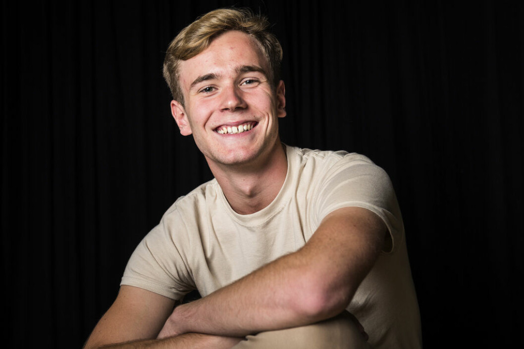 Tarjei Sandvik Moe efter rollen som Isak. Tarjei Sandvik Moe - efter rollen som Isak.