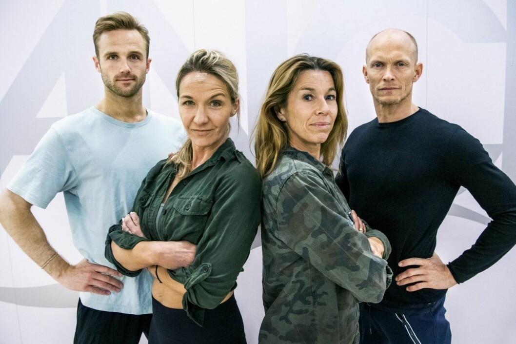 Calle och Tobias tävlade mot varandra i finalen 2019. Foto: Claudio Bresciani/TT Let's dance 2019
