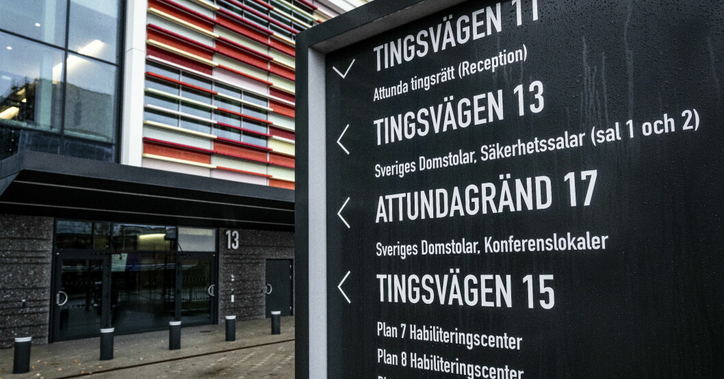 Mannen dömdes i Attunda tingsrätt i början av månaden.