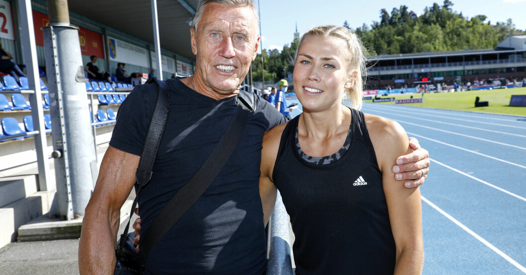 Pappa Börje Salming var Biancas största fan. Pappa Börje Salming var Biancas största fan.