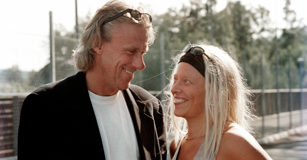 Björn och Patricia Borg. Björn och Patricia Borg