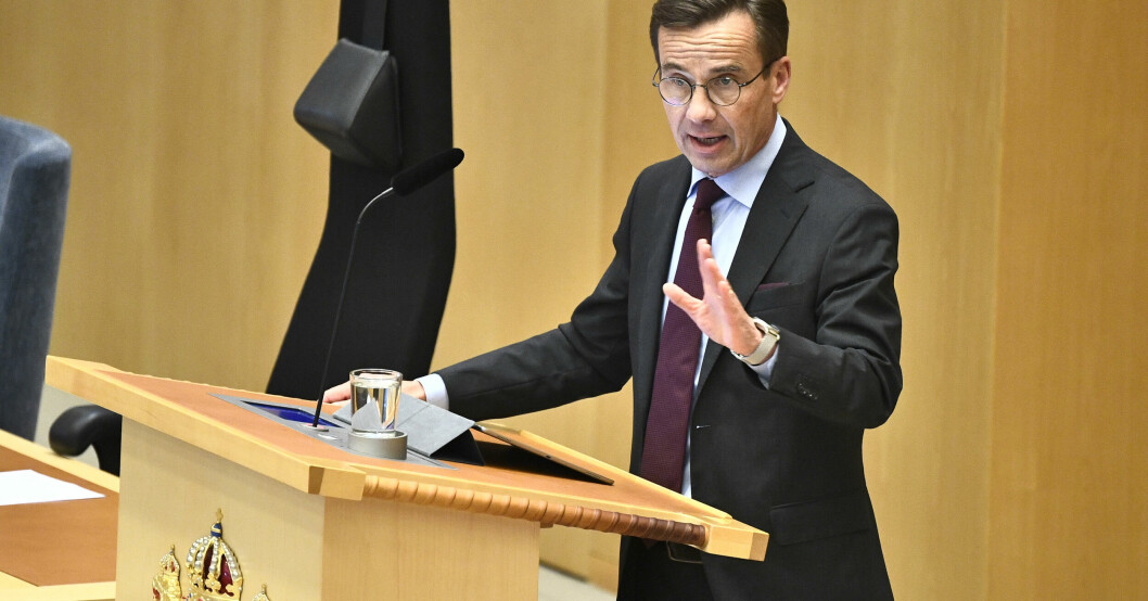 Ulf Kristersson säger till Expressen att Moderaterna är redo att ta över makten. Ulf Kristersson