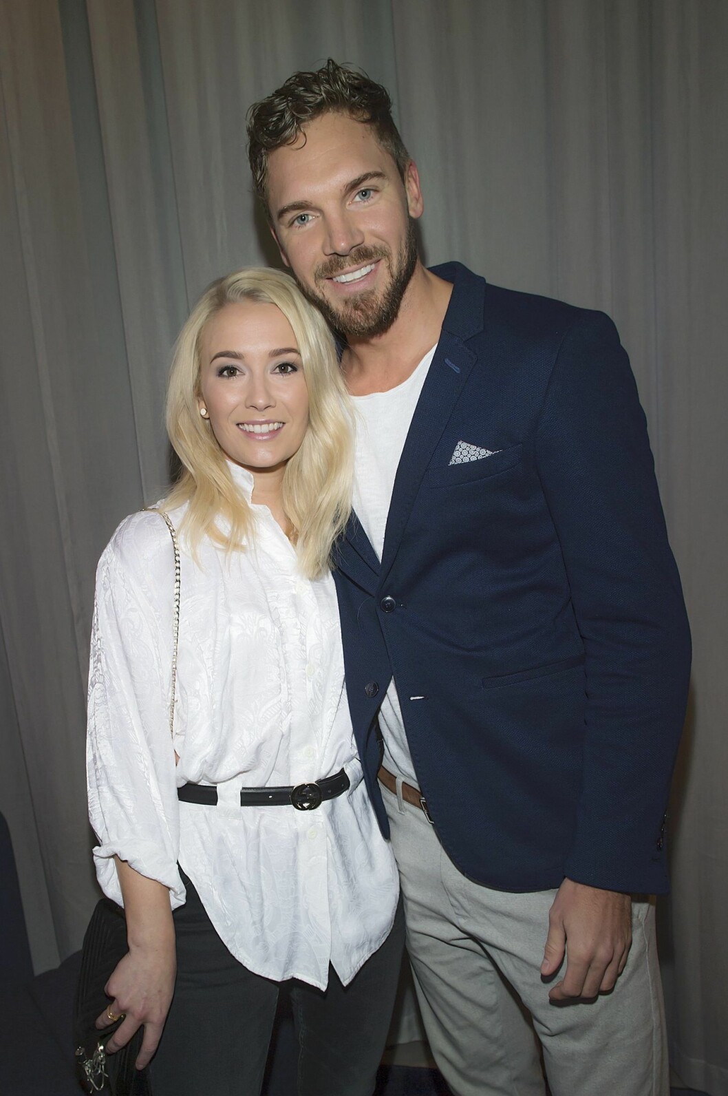 Ellen Bergström och Niclas Lij har varit ett par sedan två år tillbaka. Foto: Eero Hannukainen/TT Ellen Bergström och Niclas Lij