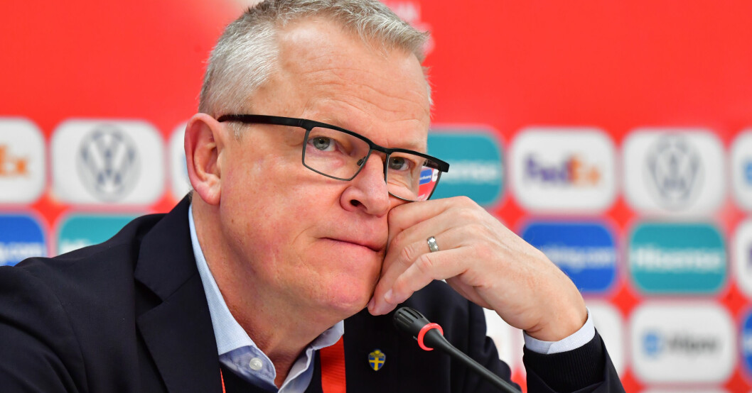 Janne Andersson tyckte Zlatan Ibrahimovich var för osjälvisk. Janne Andersson