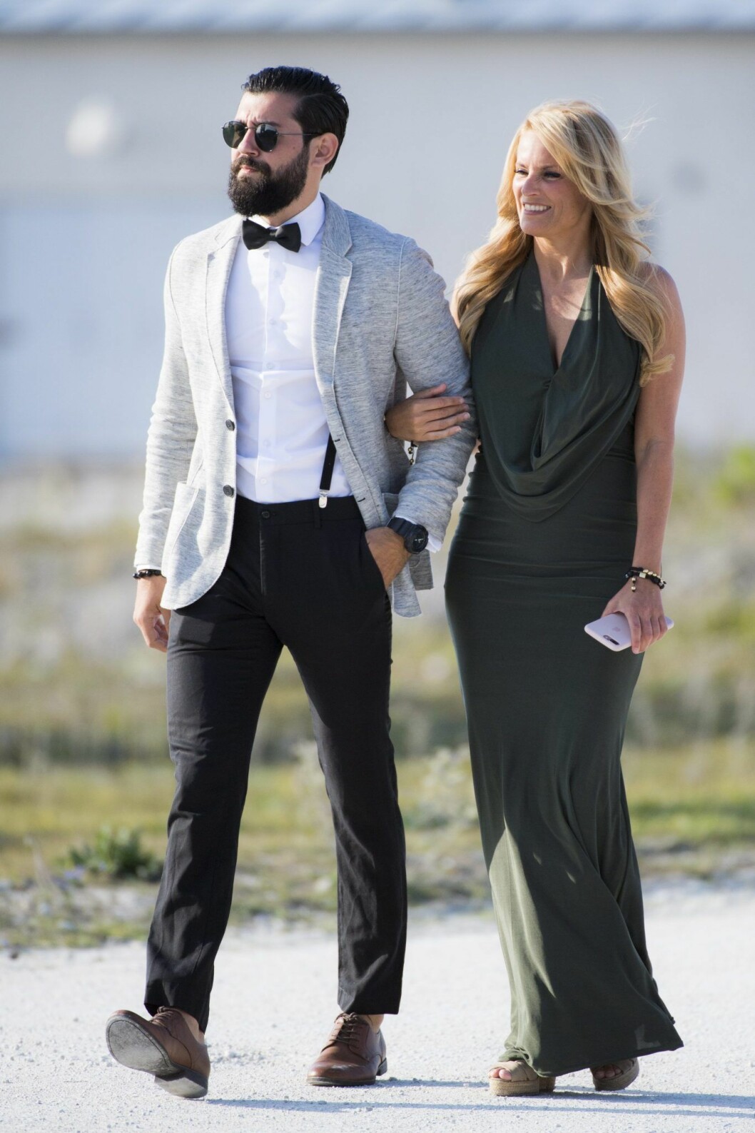 Korosh Kananian och Laila Bagge