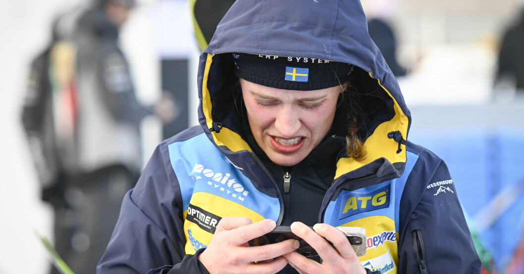 Elvira Öberg lämnar Oberhof med en bronsmedalj efter lördagens stafett. Elvira Öberg.