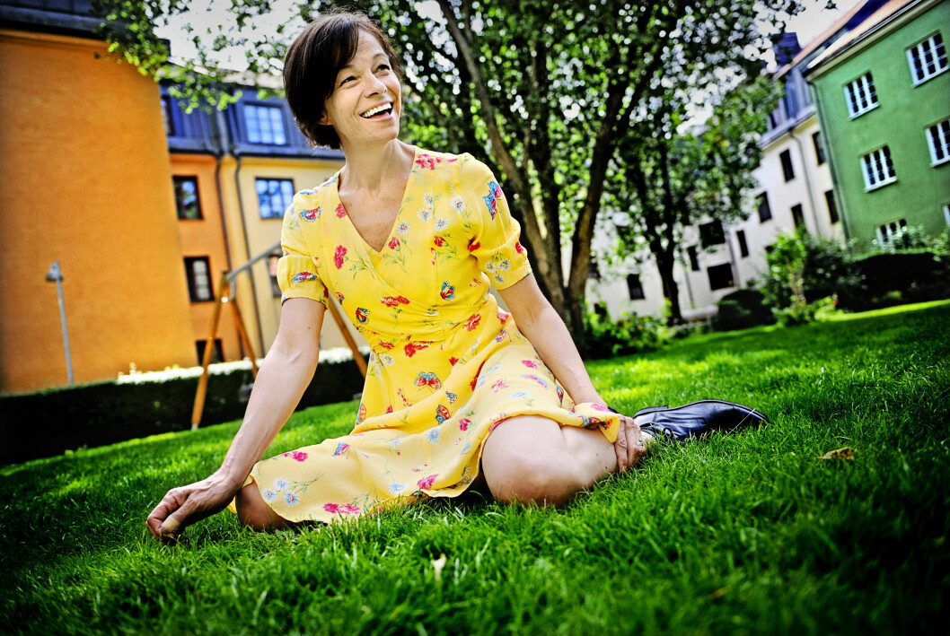 Skådespelaren Kajsa Ernst 2012