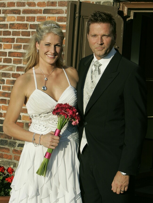 Erica och Martin när de gifte sig 2009.