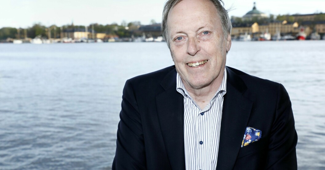 Under 80-talet var Ulla-Carin Lindquist gift med SVT-profilen Ragnar Dahlberg. Ragnar Dahlberg.