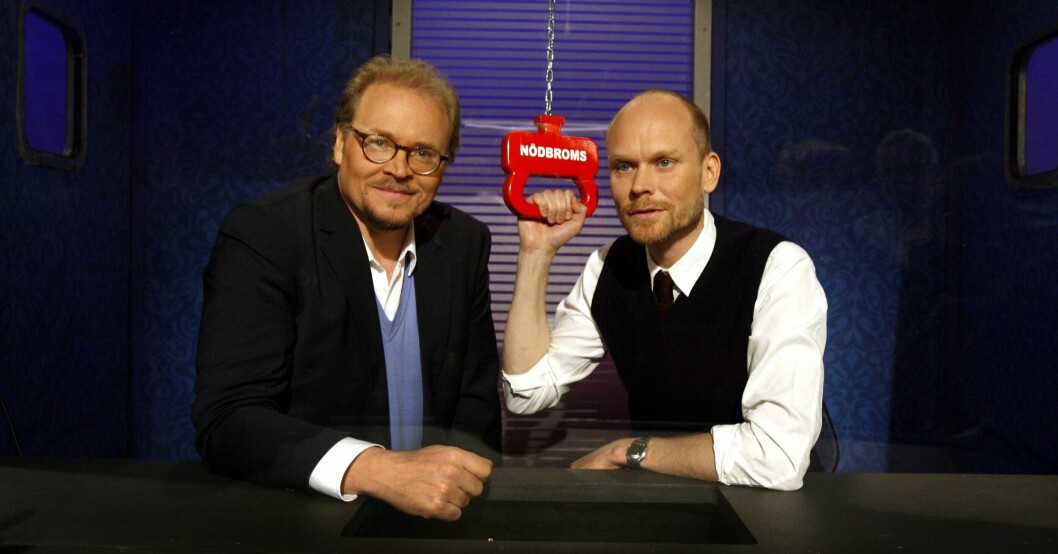 GÖTEBORG 2009 När Kristian Luuk blev programledare och Fredrik Lindström domare i På spåret.